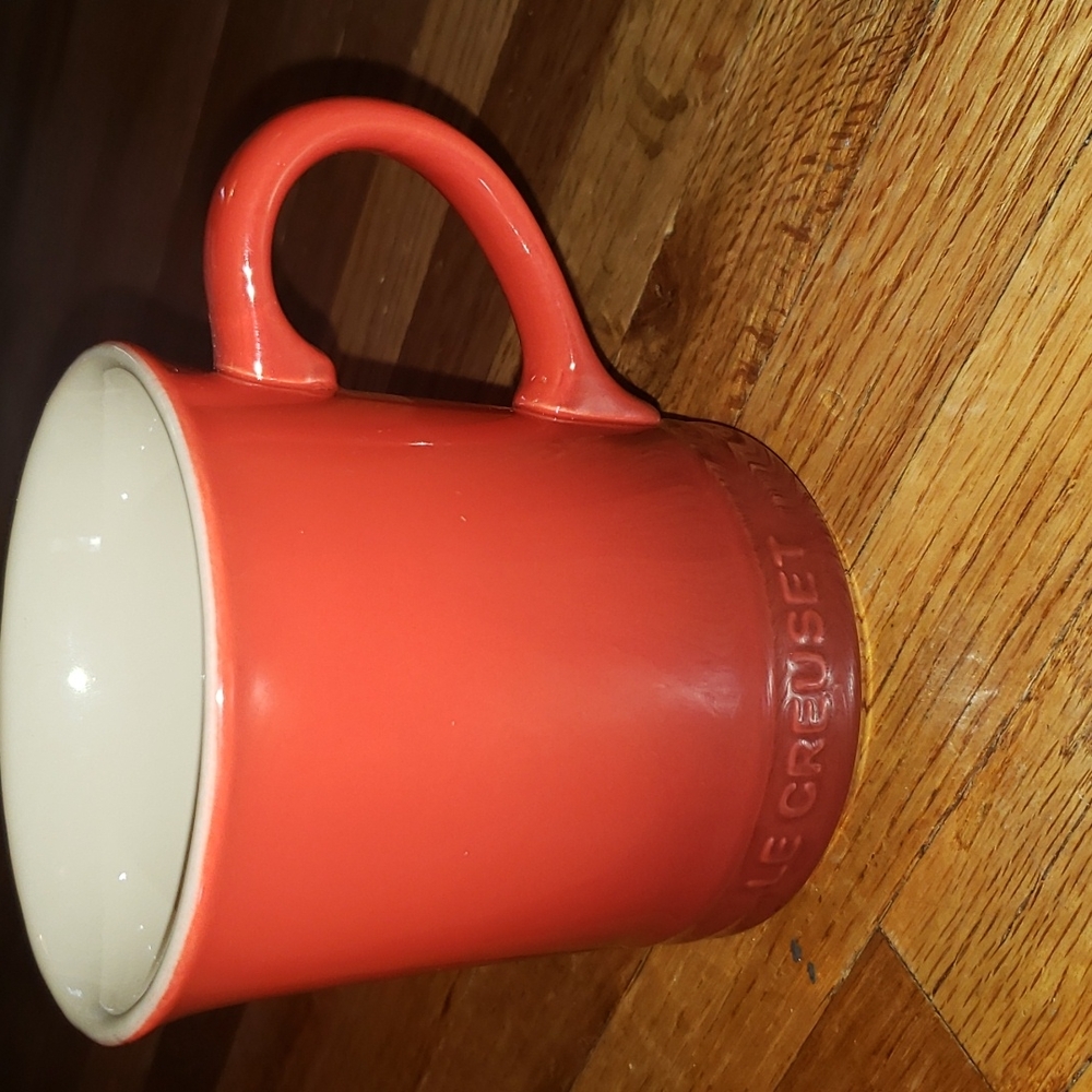 Le creuset red ombre mug